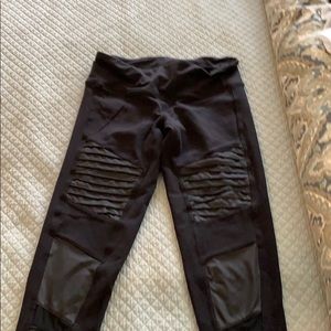 ALO Black Moto legging